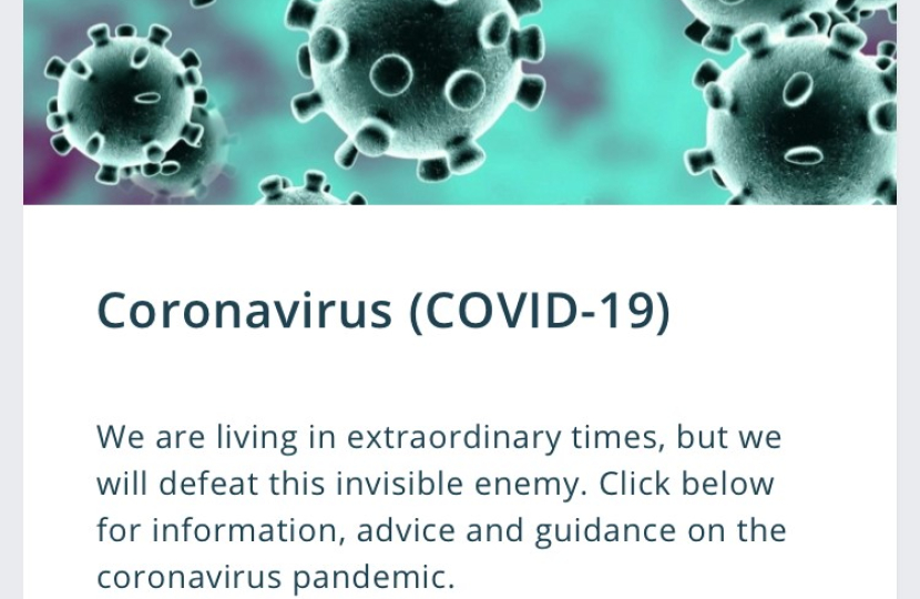 AM sets up webpage to keep people updated during the Covid-19 pandemic 