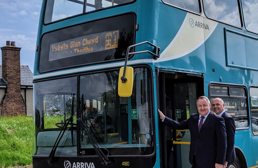 Clwyd West AM Darren Millar has welcomed this week’s news that the park and ride facility at Glan Clwyd Hospital will continue operating for another year.  