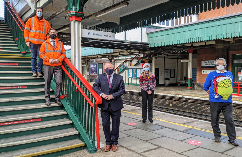 High praise for Colwyn Bay Station improvements