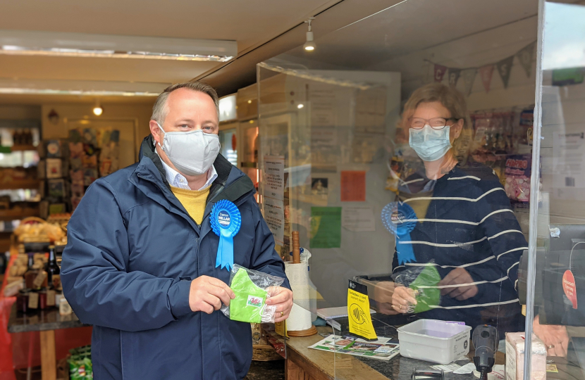 Community shops praised for their role during the pandemic