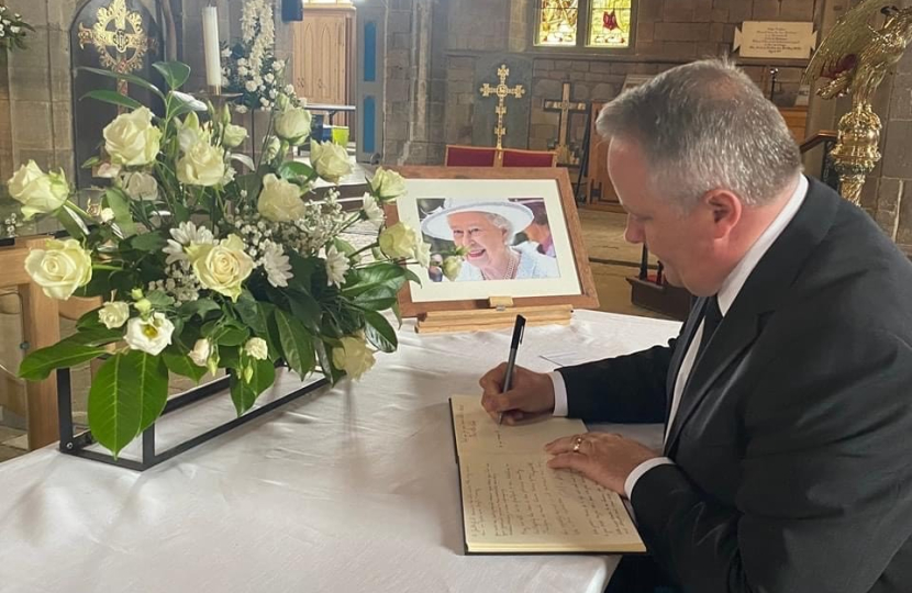 People encouraged to sign Books of Condolence for Her Majesty Queen Elizabeth II
