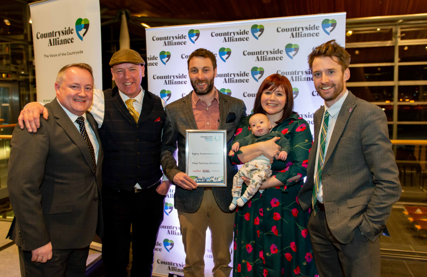 Denbighshire businesses celebrate after winning awards in prestigious ‘Rural Oscars’