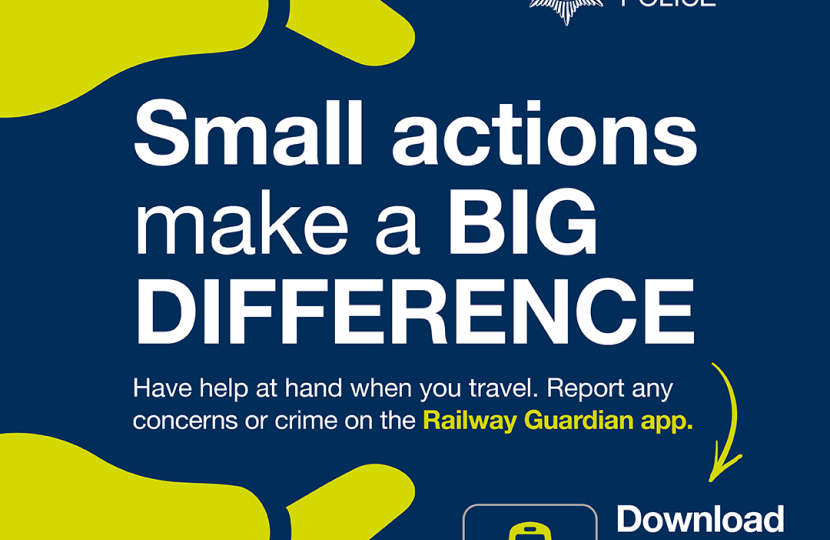 Rail users encouraged to download Railway Guardian App