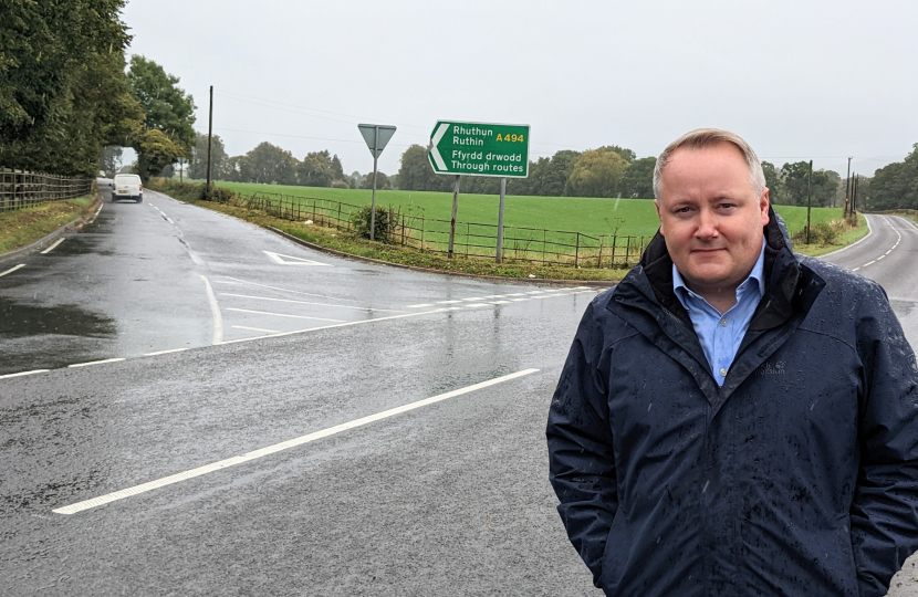 Call for scrapped rural Denbighshire road projects to be put back on the agenda