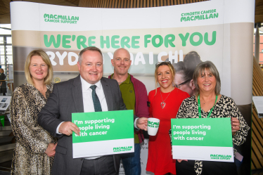 Let’s do coffee - MS raises a mug in support of Macmillan’s Coffee Morning